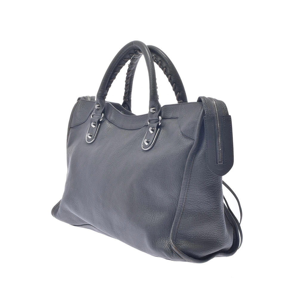 Balenciaga Bag Metallic Calfskin The Gray City